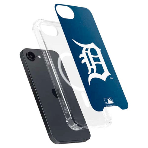 MLB Detroit Tigers - Solid Distressed iPhone 16e MagSafe Case