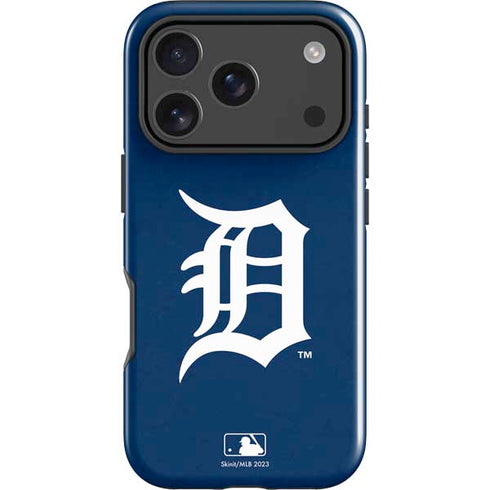MLB Detroit Tigers - Solid Distressed iPhone 18 Pro Max Impact Case