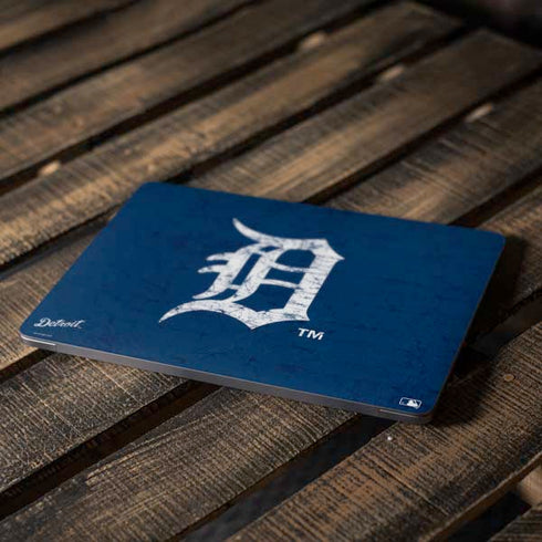 MLB Detroit Tigers - Solid Distressed Apple MacBook Air Skin
