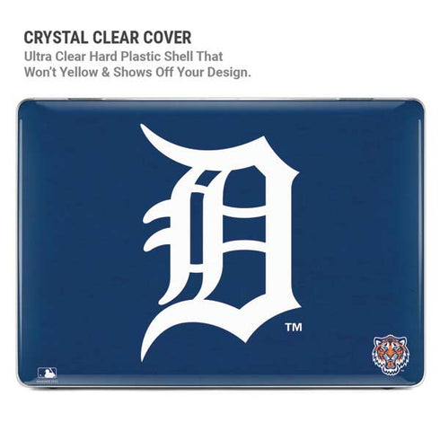 MLB Detroit Tigers - Solid Distressed MacBook Pro 14in (2021-24) Case plus Skin