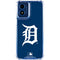 MLB Detroit Tigers - Solid Distressed Moto G 5G (2024) Clear Case