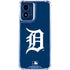 MLB Detroit Tigers - Solid Distressed Moto G 5G (2024) Clear Case