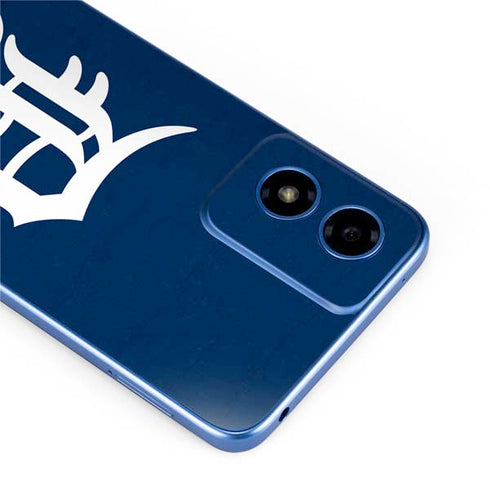 MLB Detroit Tigers - Solid Distressed Moto G Play 4G (2024) Skin