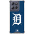 MLB Detroit Tigers - Solid Distressed Moto G Play 5G (2025) Clear Case