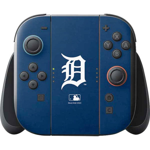 MLB Detroit Tigers - Solid Distressed Nintendo Switch 2 (2025) with Joy-Con Skin