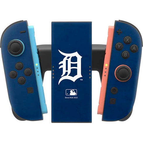 MLB Detroit Tigers - Solid Distressed Nintendo Switch 2 (2025) Joy-Con Controller Skin