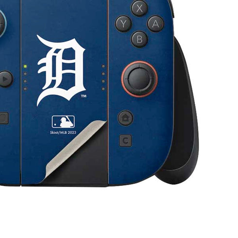 MLB Detroit Tigers - Solid Distressed Nintendo Switch 2 (2025) Joy-Con Controller Skin
