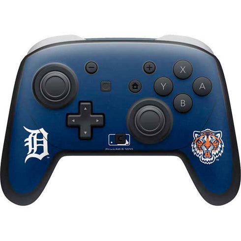 MLB Detroit Tigers - Solid Distressed Nintendo Switch 2 (2025) Pro Controller Skin
