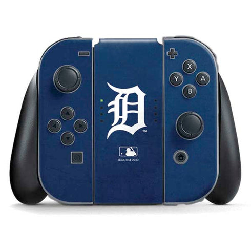 MLB Detroit Tigers - Solid Distressed Nintendo Skins