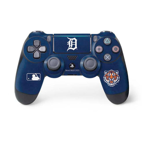 MLB Detroit Tigers - Solid Distressed PlayStation PS4 Skins