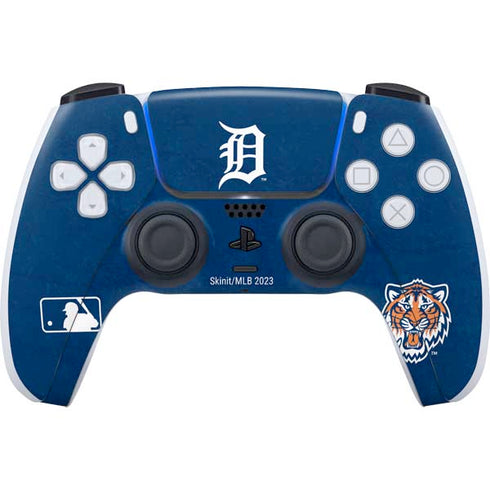 MLB Detroit Tigers - Solid Distressed PlayStation PS5 Skins
