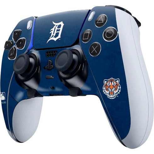 MLB Detroit Tigers - Solid Distressed PS5 DualSense Edge Pro Controller Skin