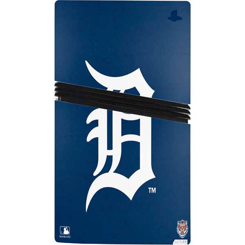 MLB Detroit Tigers - Solid Distressed PS5 Pro Bundle Skin