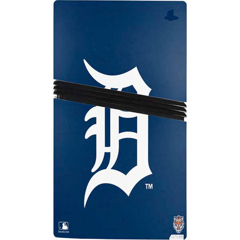 MLB Detroit Tigers - Solid Distressed PS5 Pro Console Skin