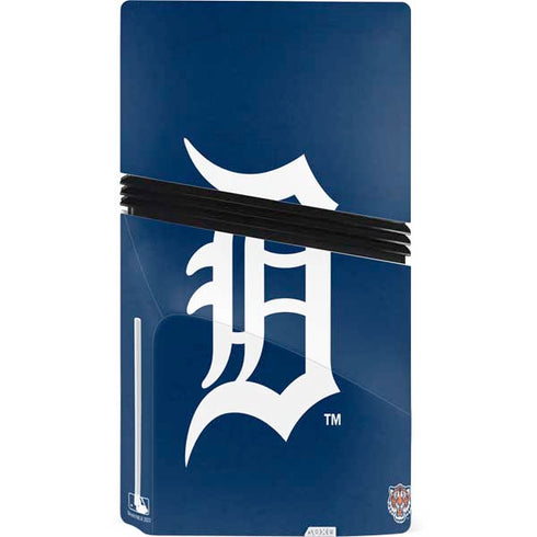 MLB Detroit Tigers - Solid Distressed PS5 Pro Disk Bundle Skin