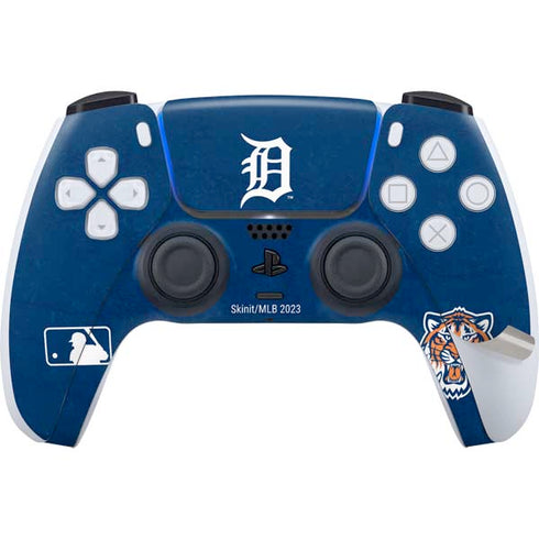 MLB Detroit Tigers - Solid Distressed PS5 Pro Disk Bundle Skin
