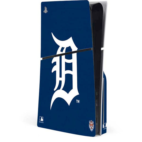 MLB Detroit Tigers - Solid Distressed PlayStation PS5 Skins