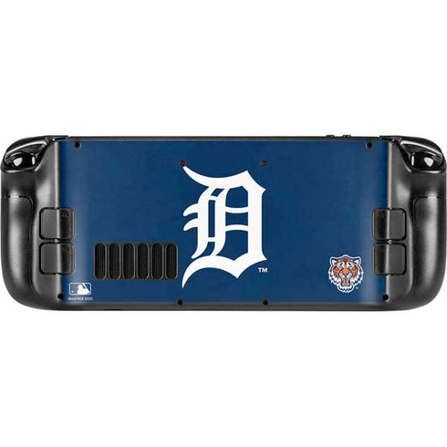 MLB Detroit Tigers - Solid Distressed Steam Deck Handheld Gaming Computer OLED Skin