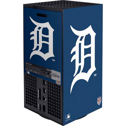 MLB Detroit Tigers - Solid Distressed Xbox Series X Bundle Skin