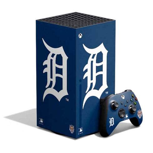 MLB Detroit Tigers - Solid Distressed XBox Series X Digital Edition Bundle Skin