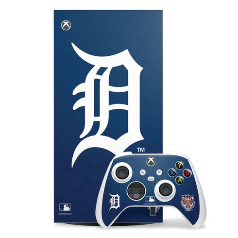 MLB Detroit Tigers - Solid Distressed Xbox Series X Skins