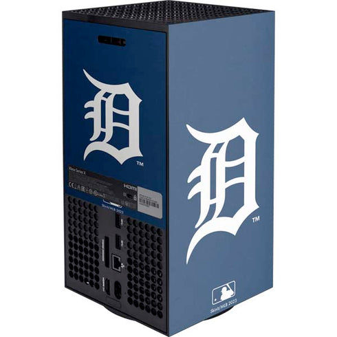 MLB Detroit Tigers - Solid Distressed XBox Series X Digital Edition Console Skin