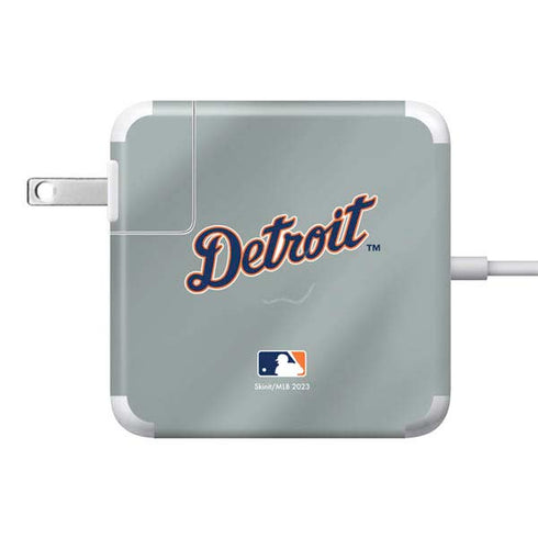 MLB Detroit Tigers Alternate/Away Jersey 85W Power Adapter (15 and 17 inch MacBook Pro Charger) Skin