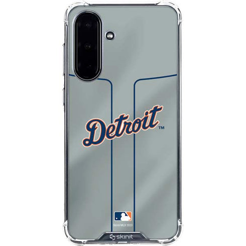 MLB Detroit Tigers Alternate/Away Jersey Galaxy A36 5G Clear Case