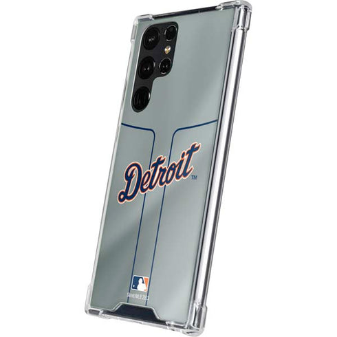 MLB Detroit Tigers Alternate/Away Jersey Galaxy S23 Ultra Clear Case