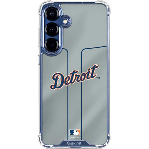 MLB Detroit Tigers Alternate/Away Jersey Galaxy S25 Plus Clear Case