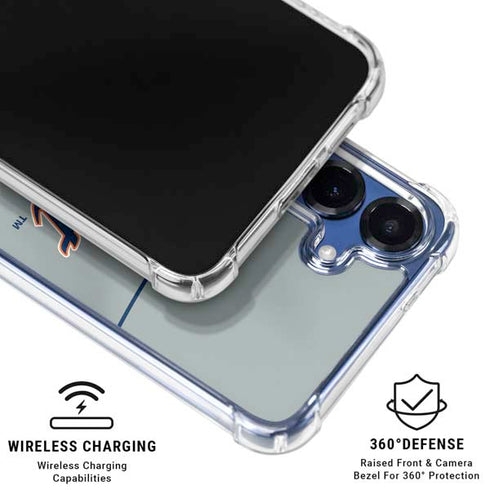 MLB Detroit Tigers Alternate/Away Jersey Galaxy S25 Plus Clear Case