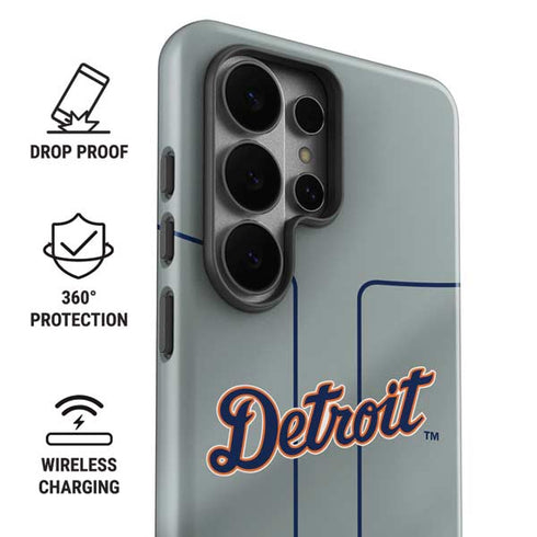 MLB Detroit Tigers Alternate/Away Jersey Galaxy S26 Ultra Impact Case
