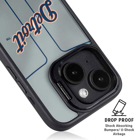 MLB Detroit Tigers Alternate/Away Jersey iPhone 13 Kickstand Case