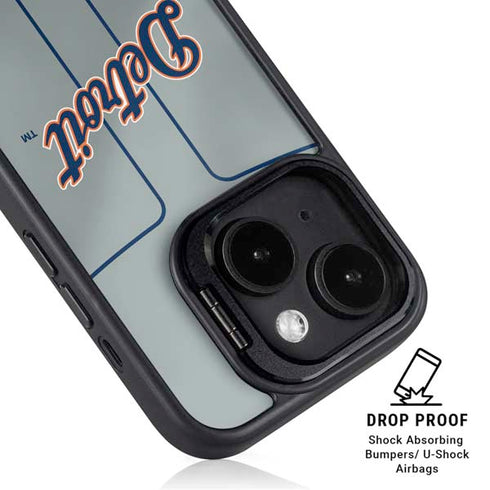 MLB Detroit Tigers Alternate/Away Jersey iPhone 15 Plus Kickstand Case