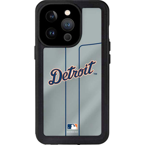 MLB Detroit Tigers Alternate/Away Jersey iPhone 15 Pro Waterproof Case