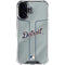MLB Detroit Tigers Alternate/Away Jersey iPhone 16 Clear Case