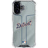 MLB Detroit Tigers Alternate/Away Jersey iPhone 16 Clear Case
