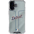 MLB Detroit Tigers Alternate/Away Jersey iPhone 16 Plus Clear Case