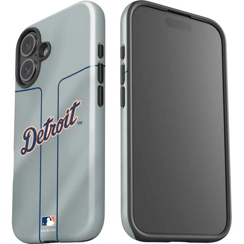 MLB Detroit Tigers Alternate/Away Jersey iPhone 16 Plus Impact Case