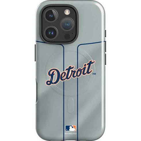 MLB Detroit Tigers Alternate/Away Jersey iPhone 16 Pro Magsafe Impact Case