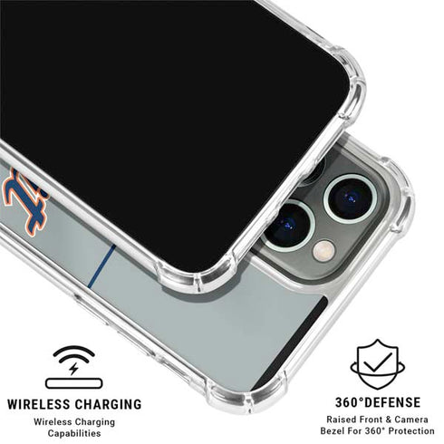 MLB Detroit Tigers Alternate/Away Jersey iPhone 16 Pro Max Clear Case