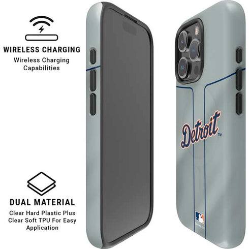 MLB Detroit Tigers Alternate/Away Jersey iPhone 16 Pro Max Magsafe Impact Case
