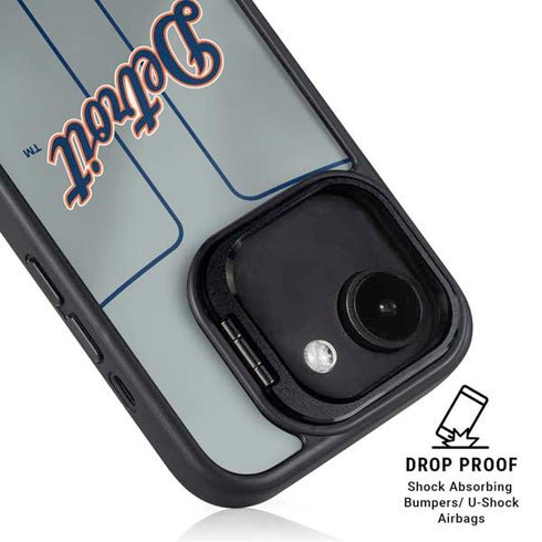 MLB Detroit Tigers Alternate/Away Jersey iPhone 16e Kickstand Case