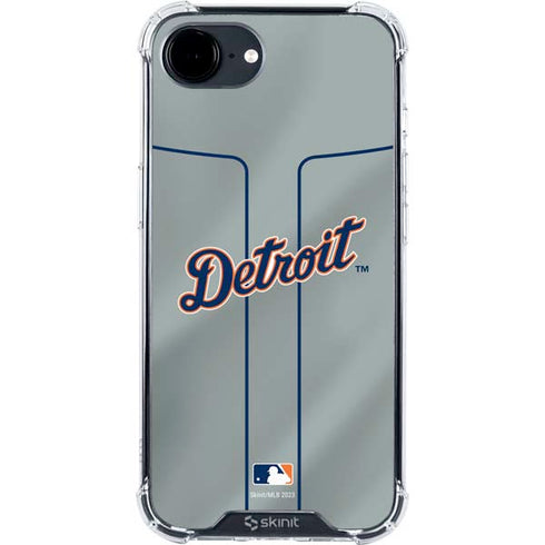 MLB Detroit Tigers Alternate/Away Jersey iPhone 16e Clear Case