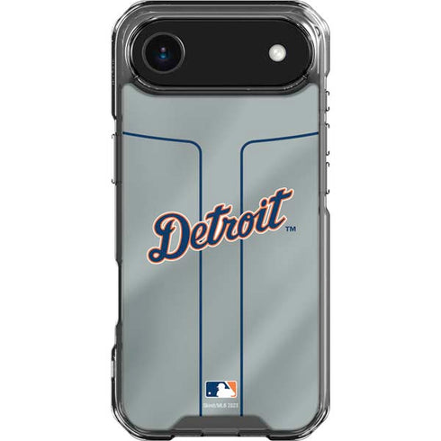 MLB Detroit Tigers Alternate/Away Jersey iPhone 17 Air Clear Case