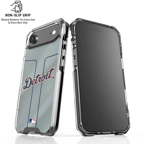 MLB Detroit Tigers Alternate/Away Jersey iPhone 17 Air Clear Case