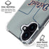 MLB Detroit Tigers Alternate/Away Jersey iPhone 17 Clear Case