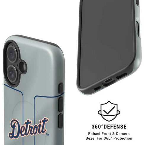 MLB Detroit Tigers Alternate/Away Jersey iPhone 17 Magsafe Impact Case