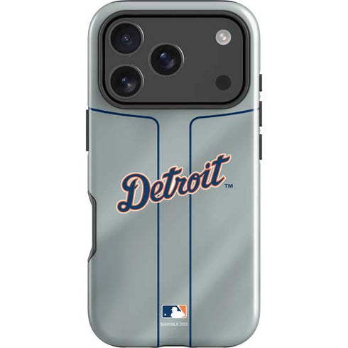 MLB Detroit Tigers Alternate/Away Jersey iPhone 17 Pro Impact Case
