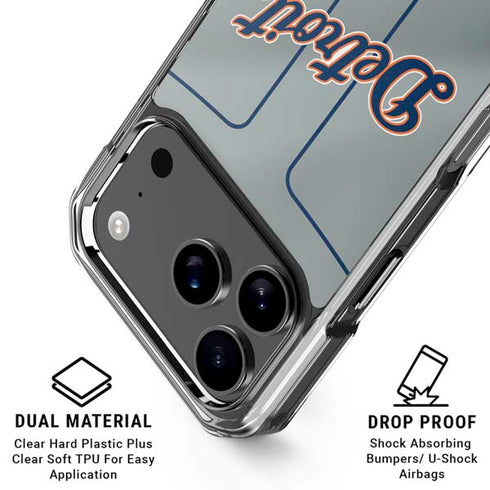 MLB Detroit Tigers Alternate/Away Jersey iPhone 17 Pro Max MagSafe Case